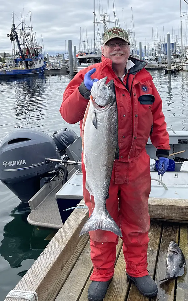 Alaska king salmon fishing