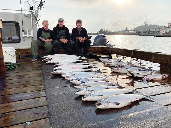 Sitka silver salmon fishing 8