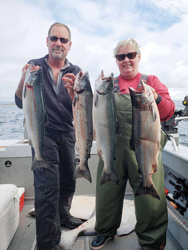 Sitka silver salmon fishing 9
